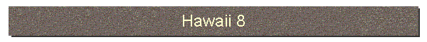 Hawaii 8